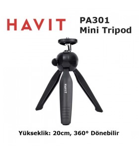 HAVIT PA301 Mini Projeksiyon Tripod (20cm)
