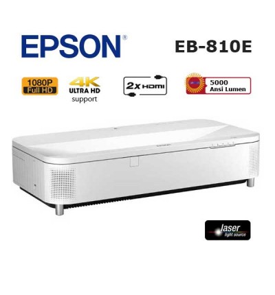 Epson EB-810E Full HD Lazer Projeksiyon Cihazı (Ultra Kısa Mesafe)