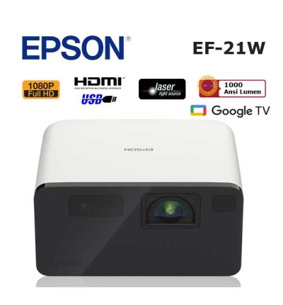 Epson EF-21W EpiqVision Mini Full HD Lazer Projeksiyon