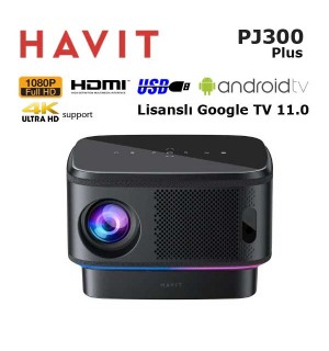 HAVIT PJ300 Plus Google Lisanslı Full HD Led Projeksiyon Cihazı
