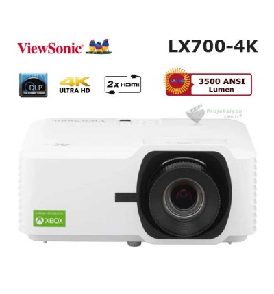 Viewsonic LX700-4K LAZER Projeksiyon Cihazı