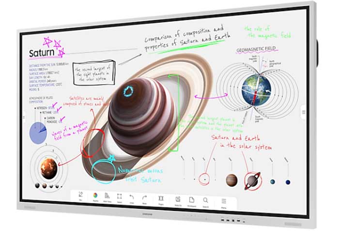 samsung wm85b flipchart